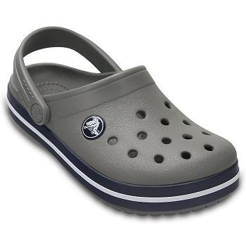 Crocs Crocband Clog Siva - Detske Dreváky